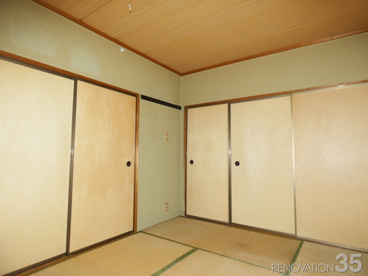 スタイリッシュな和の空間、2DKの空室対策リフォーム神奈川県平塚市、BEFORE4