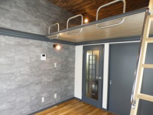 リノベーション施工事例、埼玉県春日部市の1K+ロフト施工後