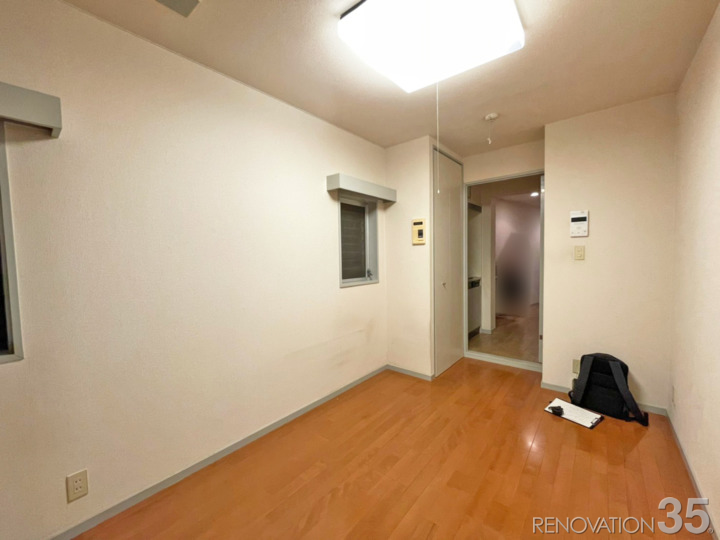 ミントグリーンと木目の柔らかいお部屋、1Kの空室対策リフォーム東京都中野区、BEFORE2