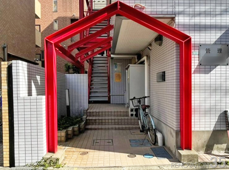生活を豊かにする10m、1K×15戸の空室対策リフォーム東京都目黒区、BEFORE2