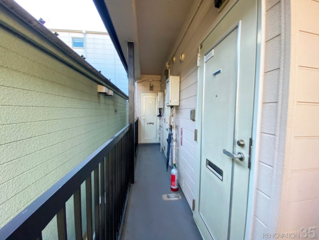 外国風アイスブルー、1R+ロフト X 10戸の空室対策リフォーム神奈川県横浜市、BEFORE4