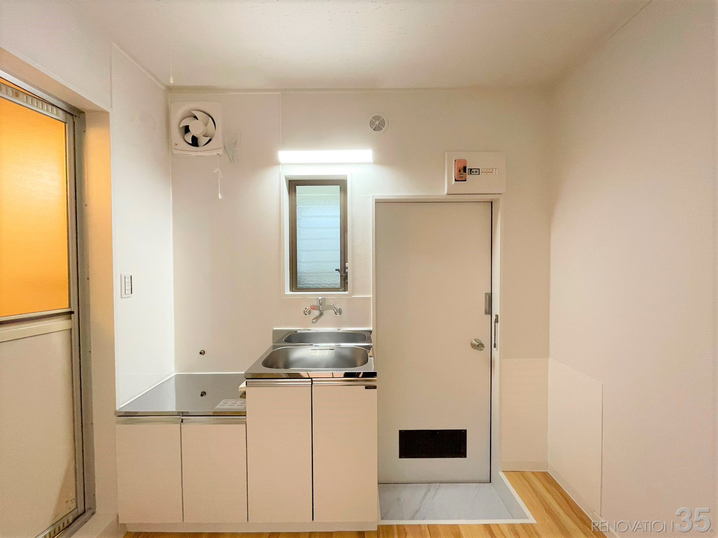明るいお部屋で快適な生活、1Kの空室対策リノベーション東京都世田谷区、AFTER3