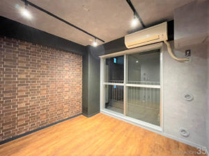リノベーション施工事例、東京都港区の1R施工後