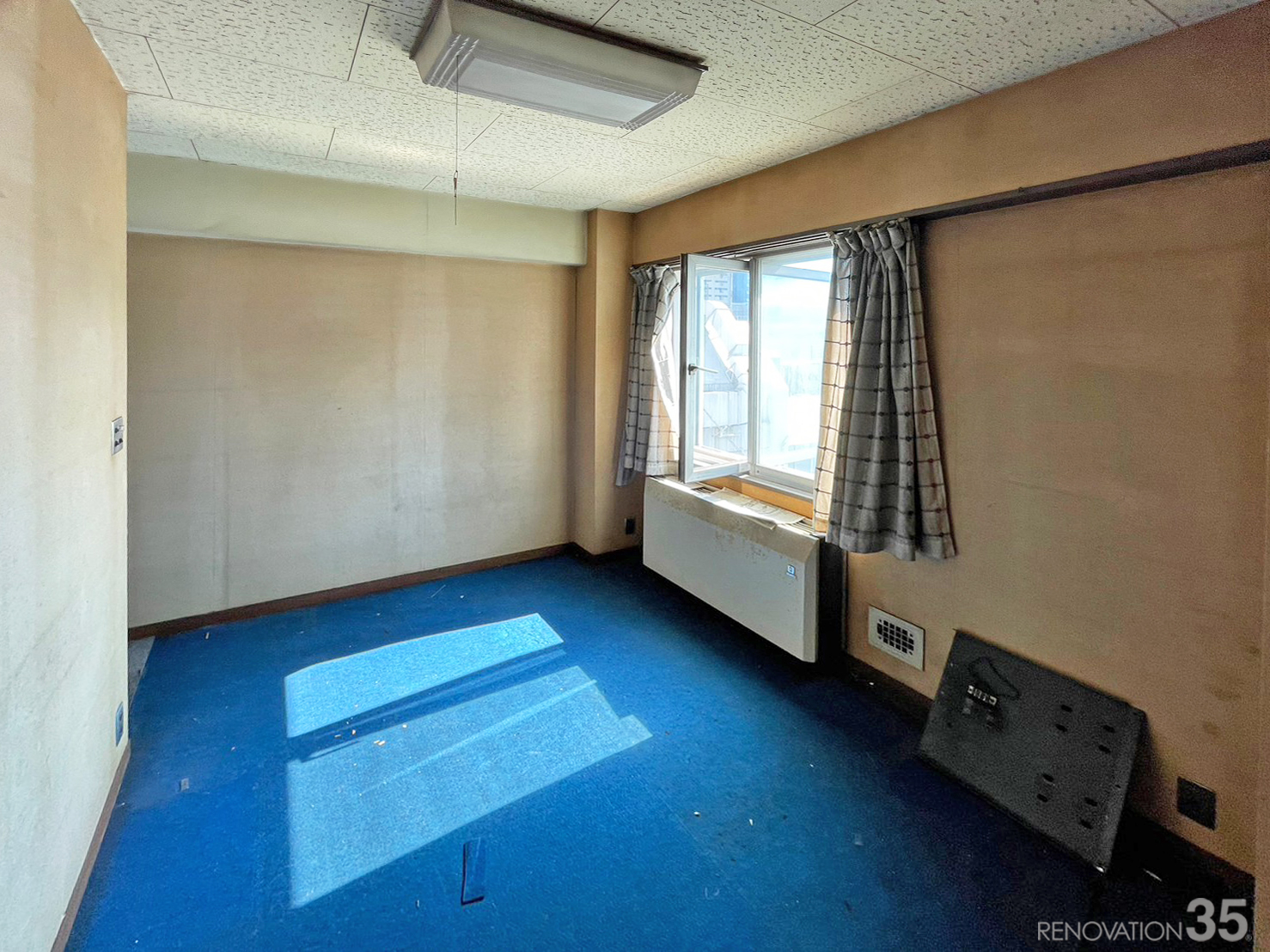 大きな収納で快適な空間、1Rの空室対策リフォーム東京都品川区、BEFORE2
