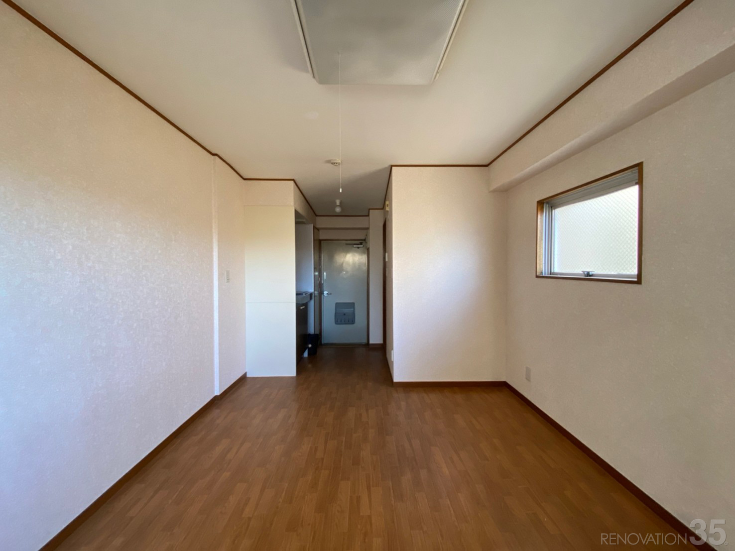 ネイビー天井のオシャレ快適空間、1Rの空室対策リフォーム東京都北区、BEFORE1