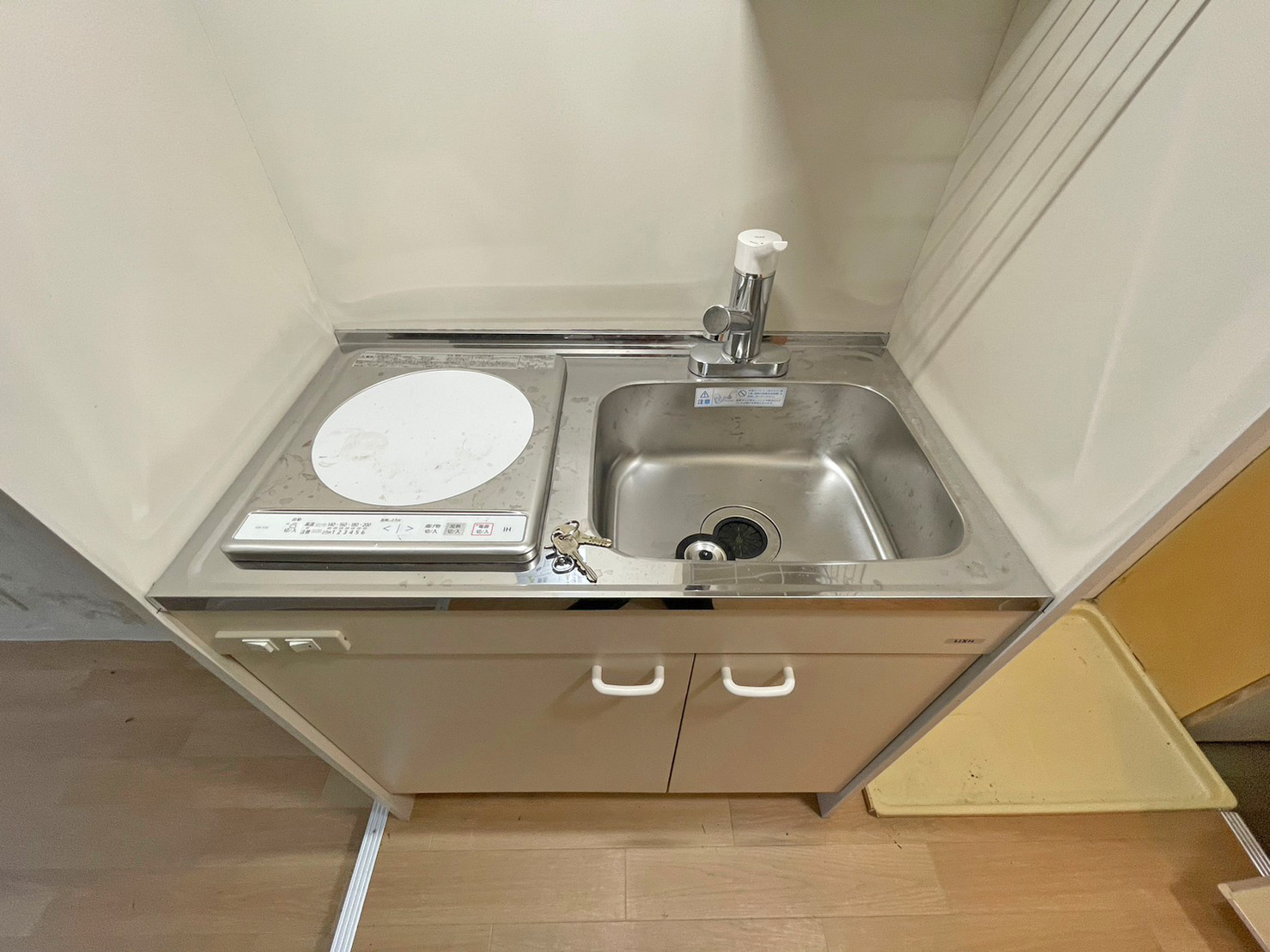 シンプルでスタイリッシュな空間、1Rの空室対策リフォーム東京都墨田区、BEFORE5