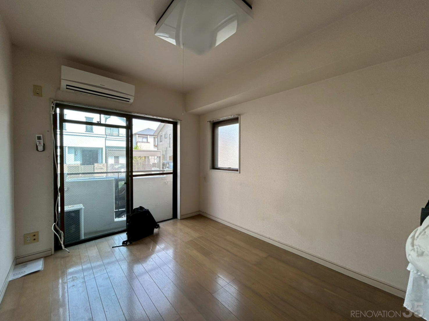 木目の広々空間、1Kの空室対策リフォーム神奈川県大和市、BEFORE1