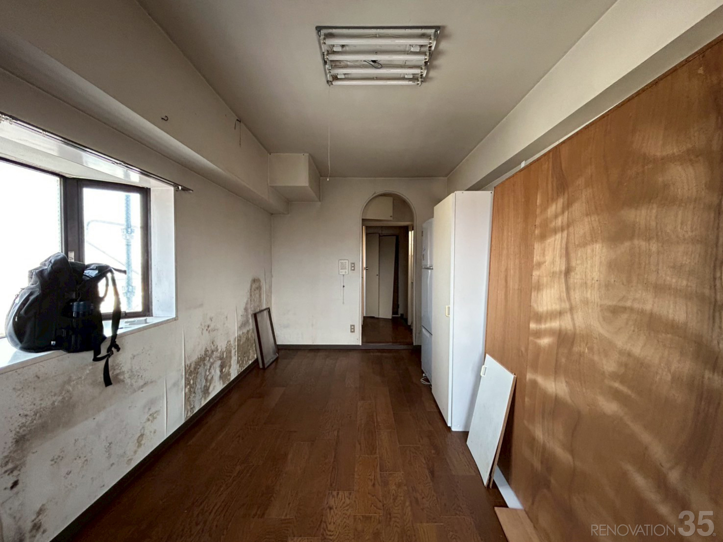 爽やかなブルー空間、1Rの空室対策リフォーム埼玉県坂戸市、BEFORE2