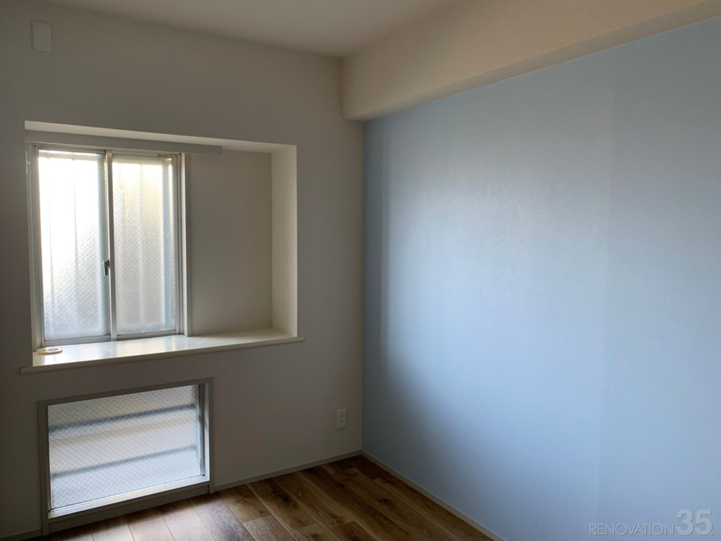 明るいファミリー空間、3LDKの空室対策リノベーション埼玉県戸田市、AFTER4