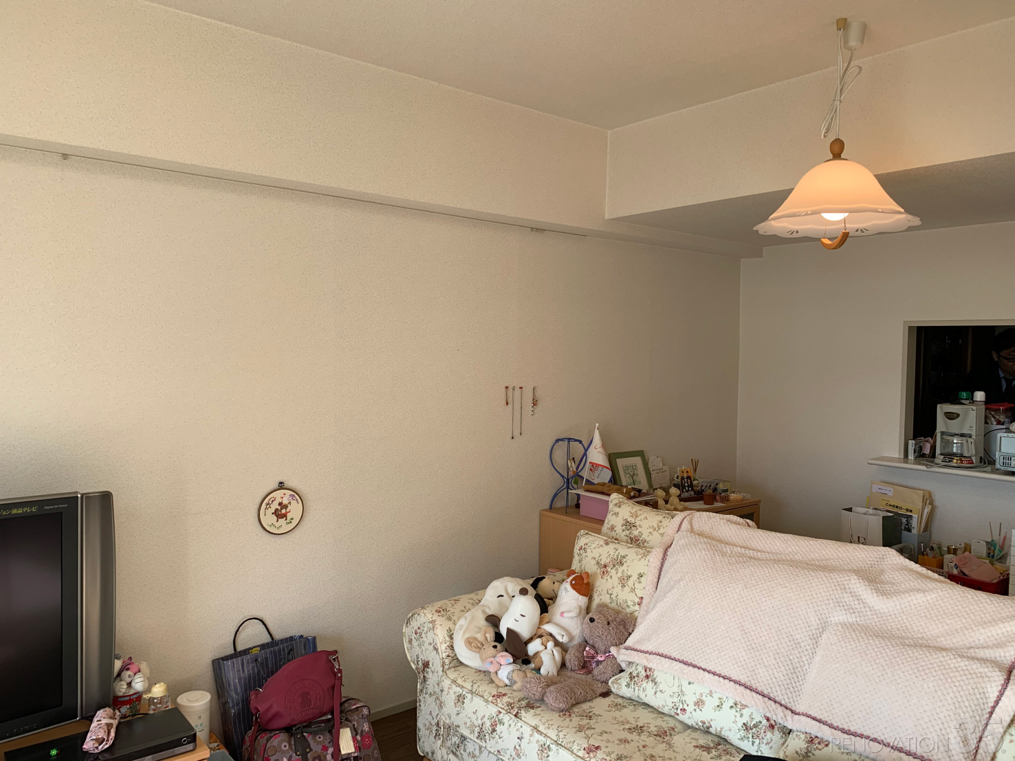 明るいファミリー空間、3LDKの空室対策リフォーム埼玉県戸田市、BEFORE1