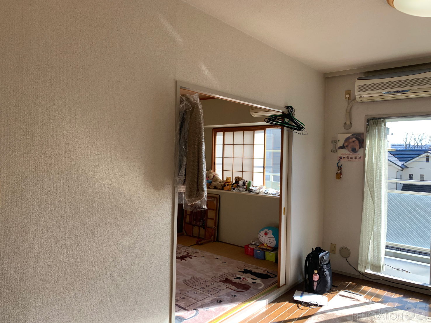 明るいファミリー空間、3LDKの空室対策リフォーム埼玉県戸田市、BEFORE2