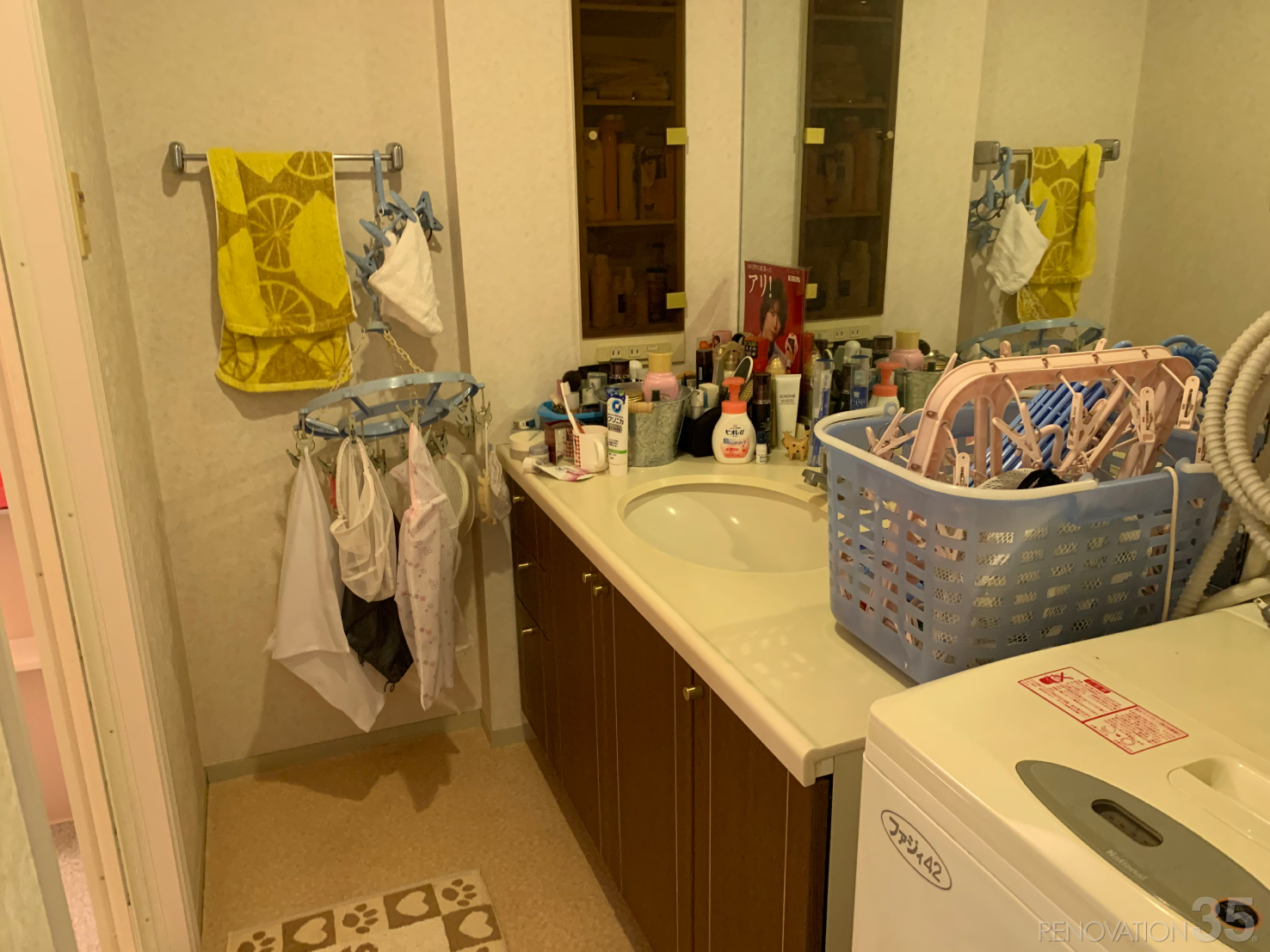 明るいファミリー空間、3LDKの空室対策リフォーム埼玉県戸田市、BEFORE6