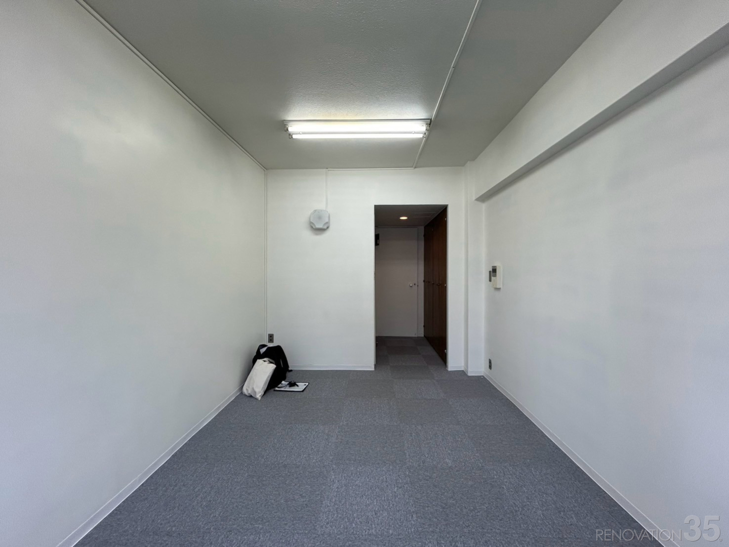 統一感のある都心空間、1Rの空室対策リフォーム東京都港区、BEFORE1