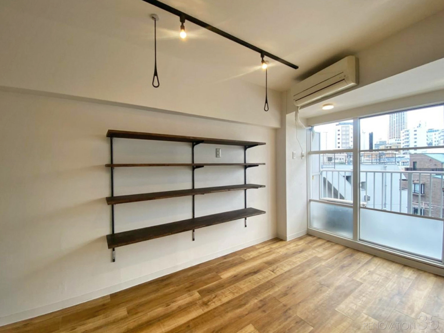 シンプルモダンな空間、1Rの空室対策リノベーション東京都渋谷区、AFTER2