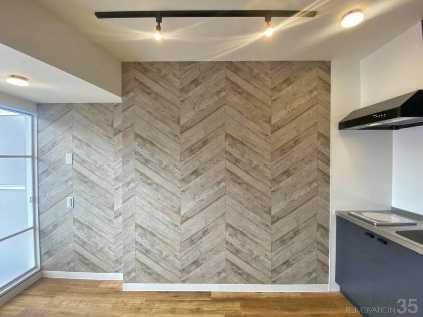 シンプルモダンな空間、1Rの空室対策リノベーション東京都渋谷区、AFTER3