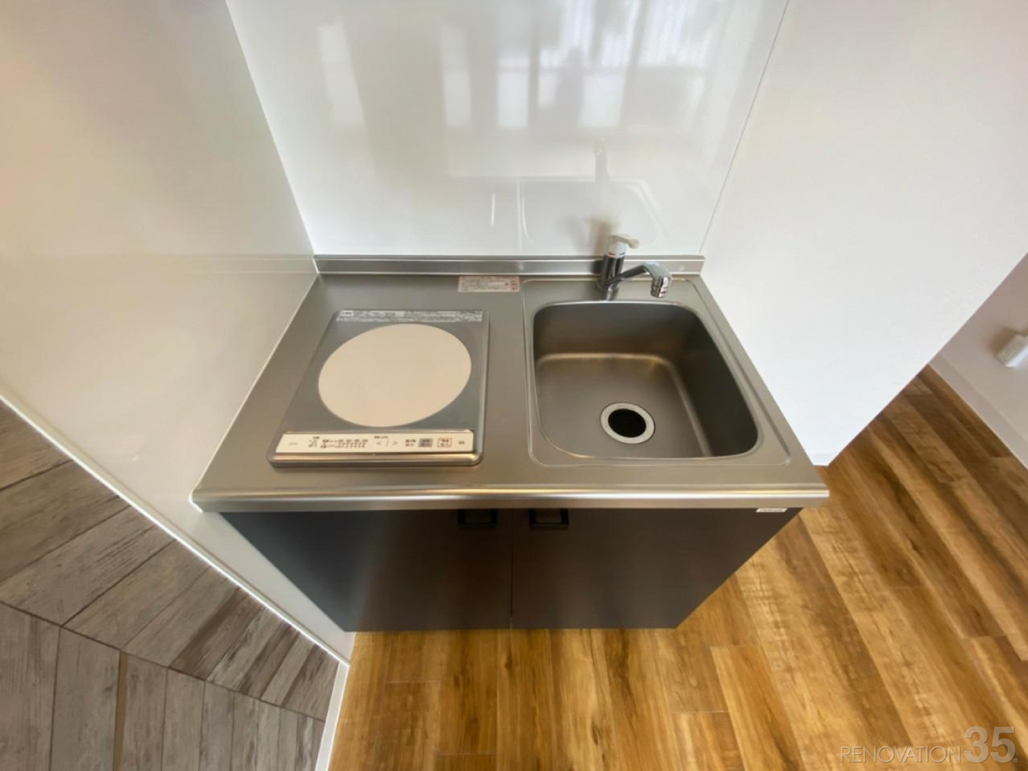 シンプルモダンな空間、1Rの空室対策リノベーション東京都渋谷区、AFTER5