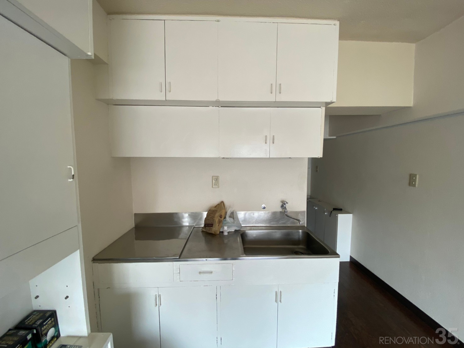 シンプルモダンな空間、1Rの空室対策リフォーム東京都渋谷区、BEFORE5