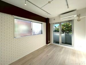 リノベーション施工事例、東京都練馬区の1R施工後