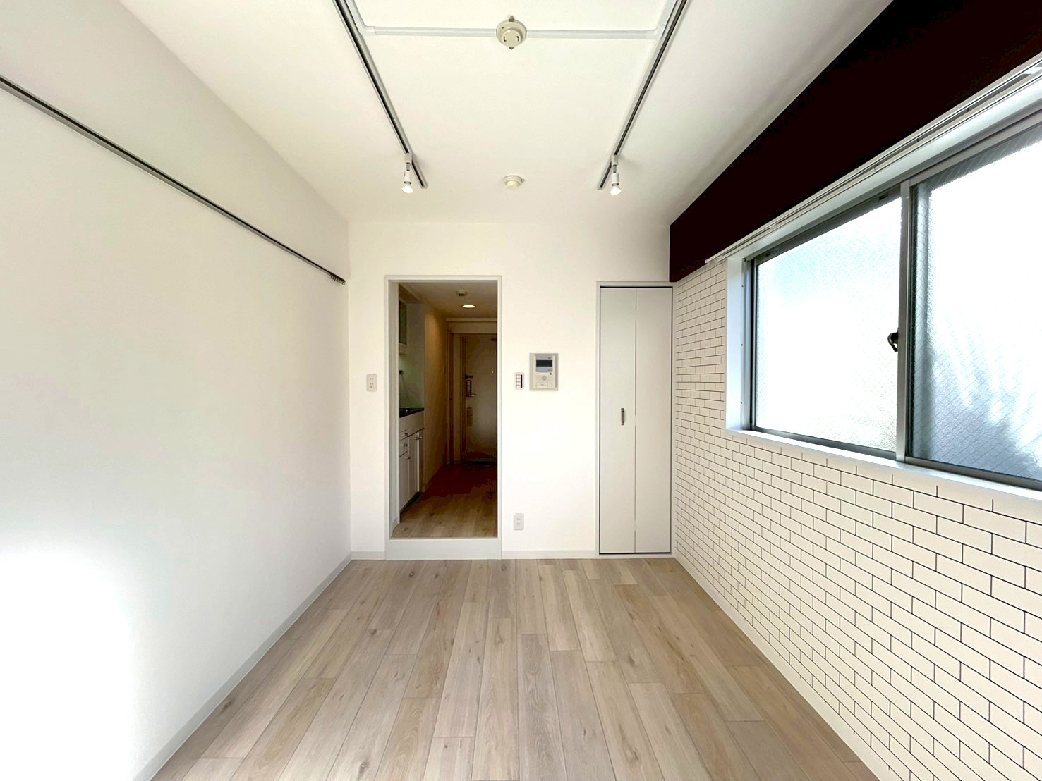 ナチュラルで明るい賃貸、1Rの空室対策リノベーション東京都練馬区、AFTER2