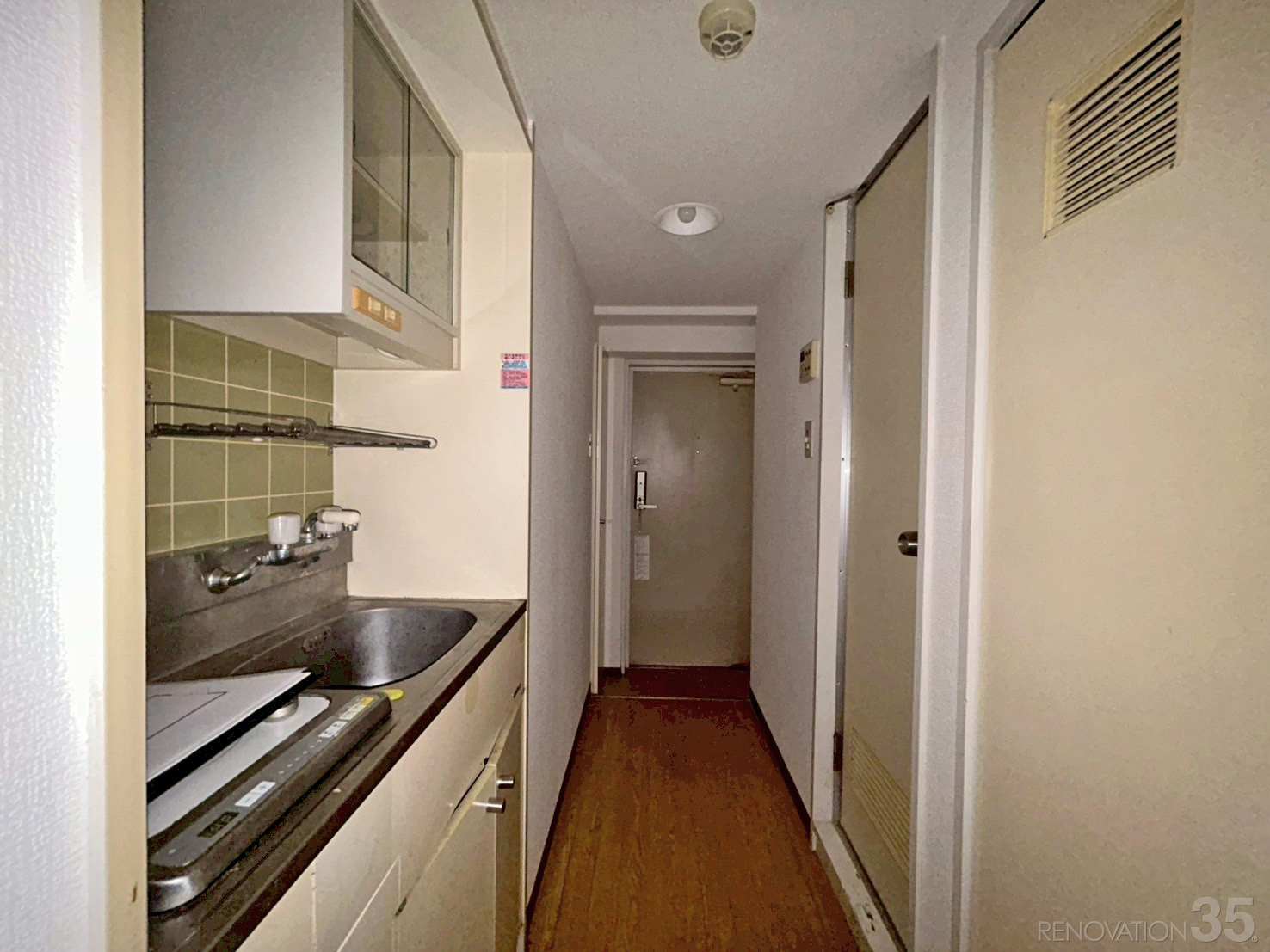 ナチュラルで明るい賃貸、1Rの空室対策リフォーム東京都練馬区、BEFORE3