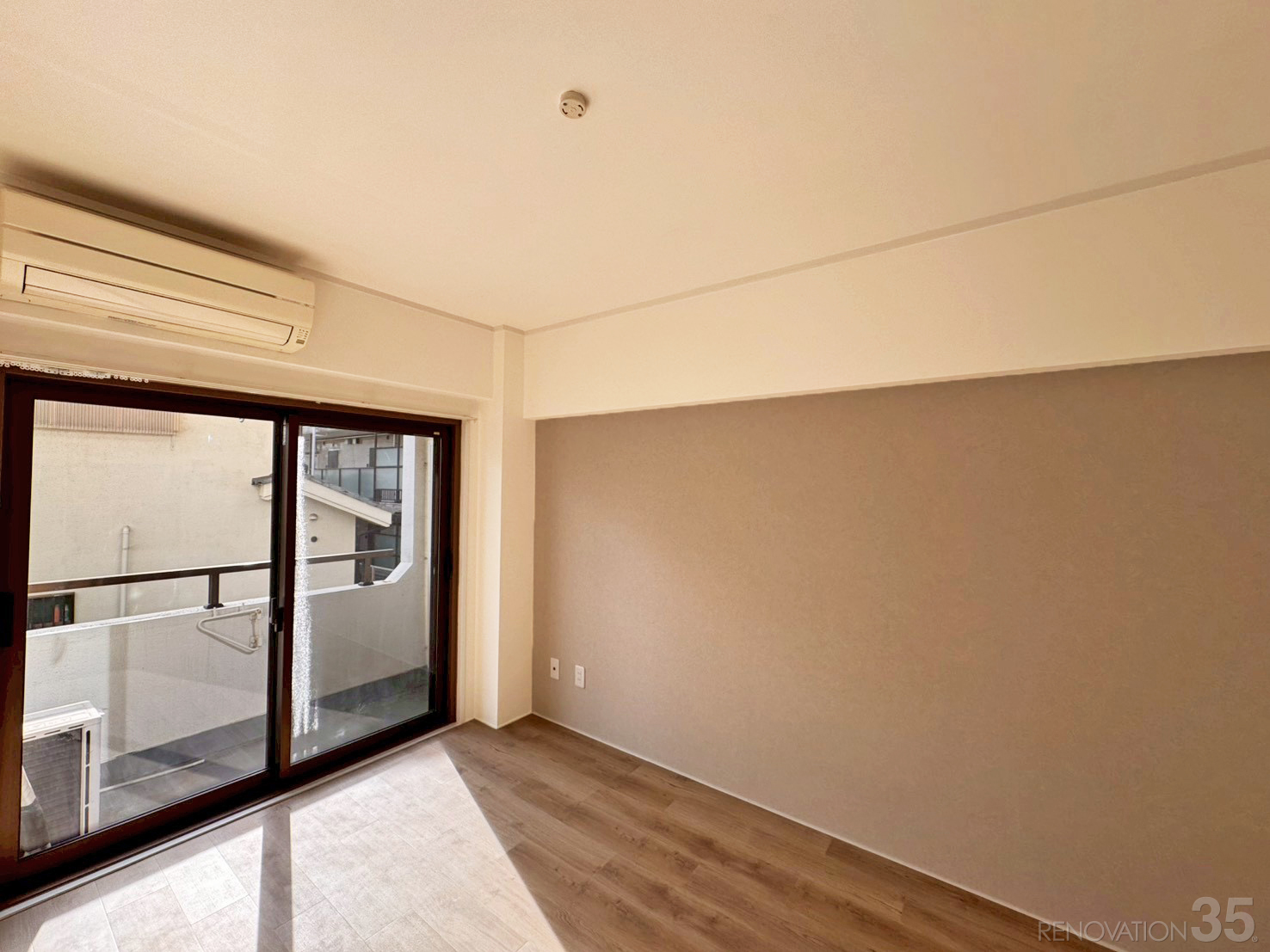 東京都練馬区の2DKリノベーション施工事例、落ち着いた雰囲気の賃貸