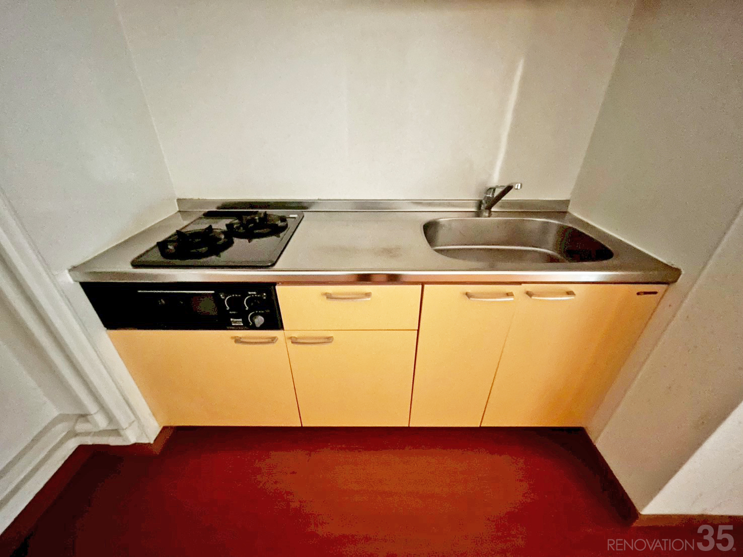 落ち着いた雰囲気の賃貸、2DKの空室対策リフォーム東京都練馬区、BEFORE6