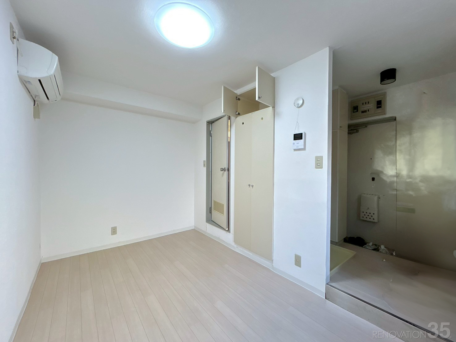 シンプルで快適な住空間、1Rの空室対策リフォーム東京都杉並区、BEFORE1