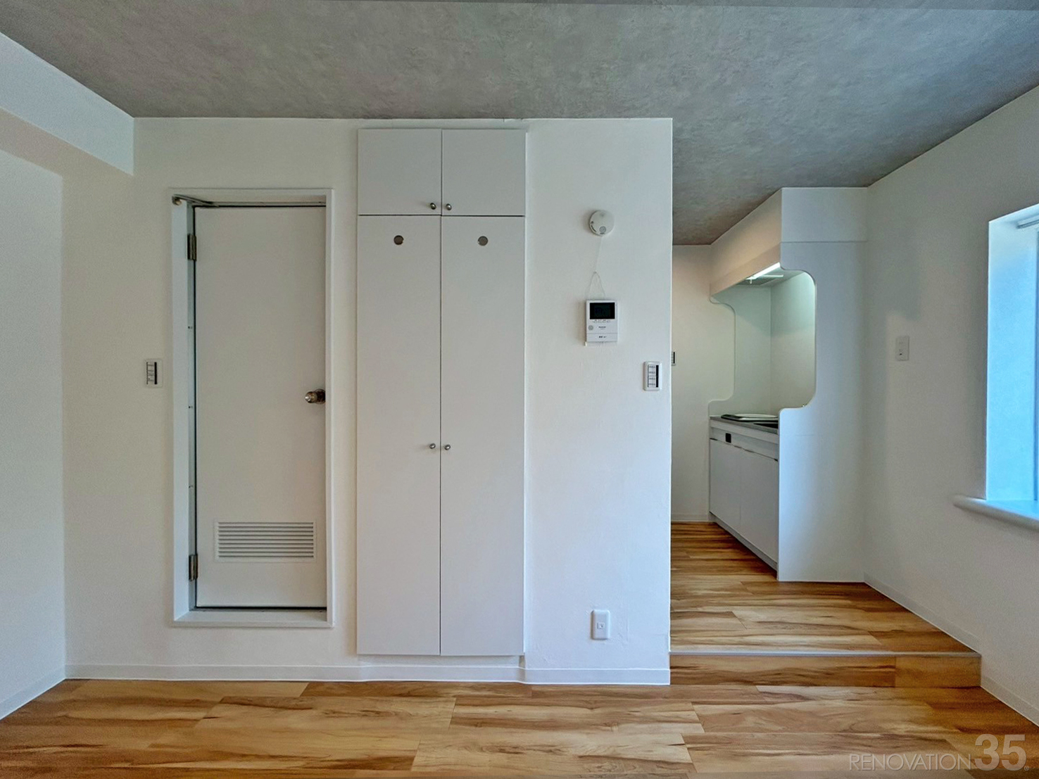 シンプルで快適な住空間、1Rの空室対策リノベーション東京都杉並区、AFTER3