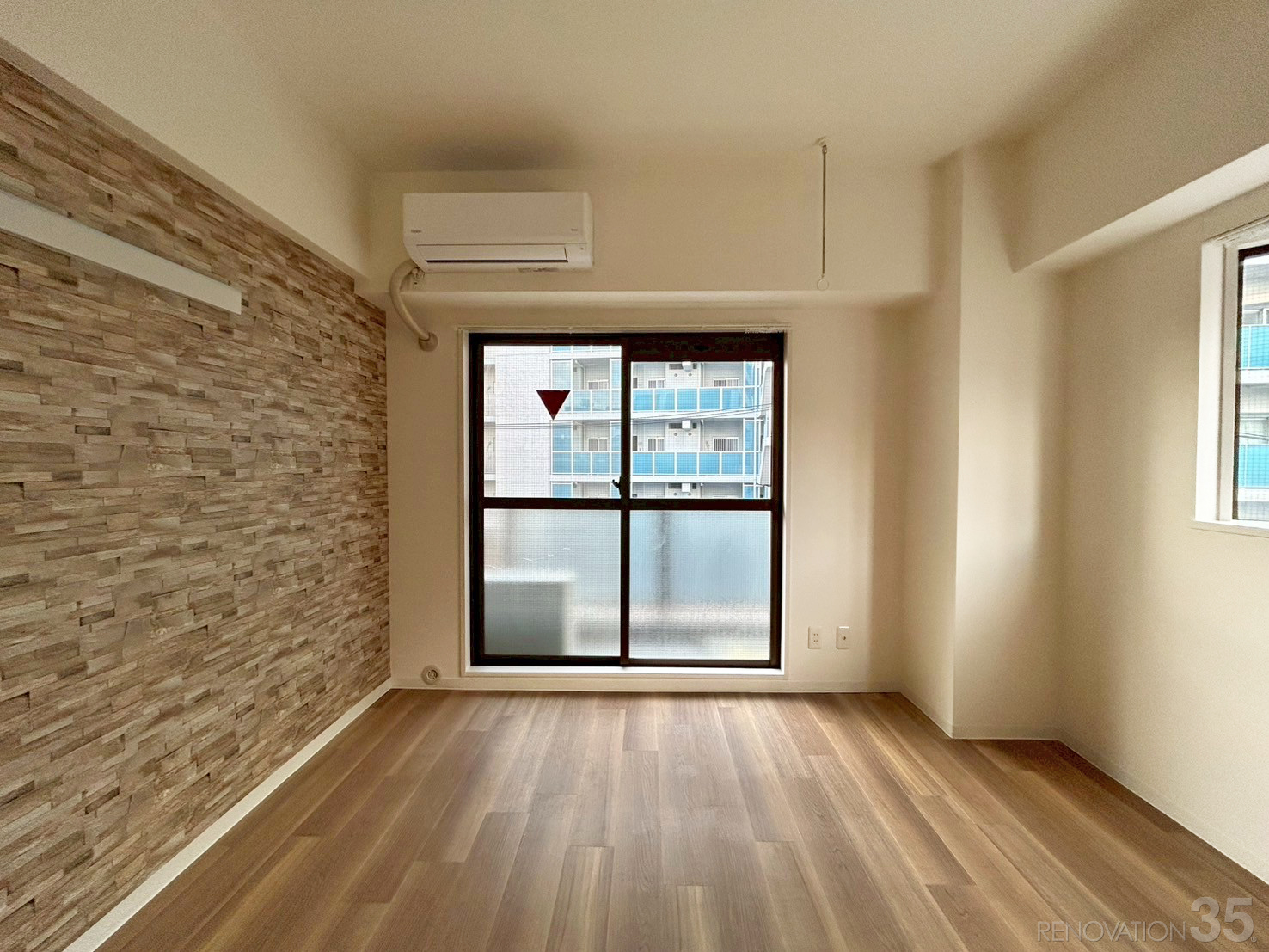 落ち着きのある上品な賃貸、1Rの空室対策リノベーション神奈川県茅ケ崎市、AFTER2