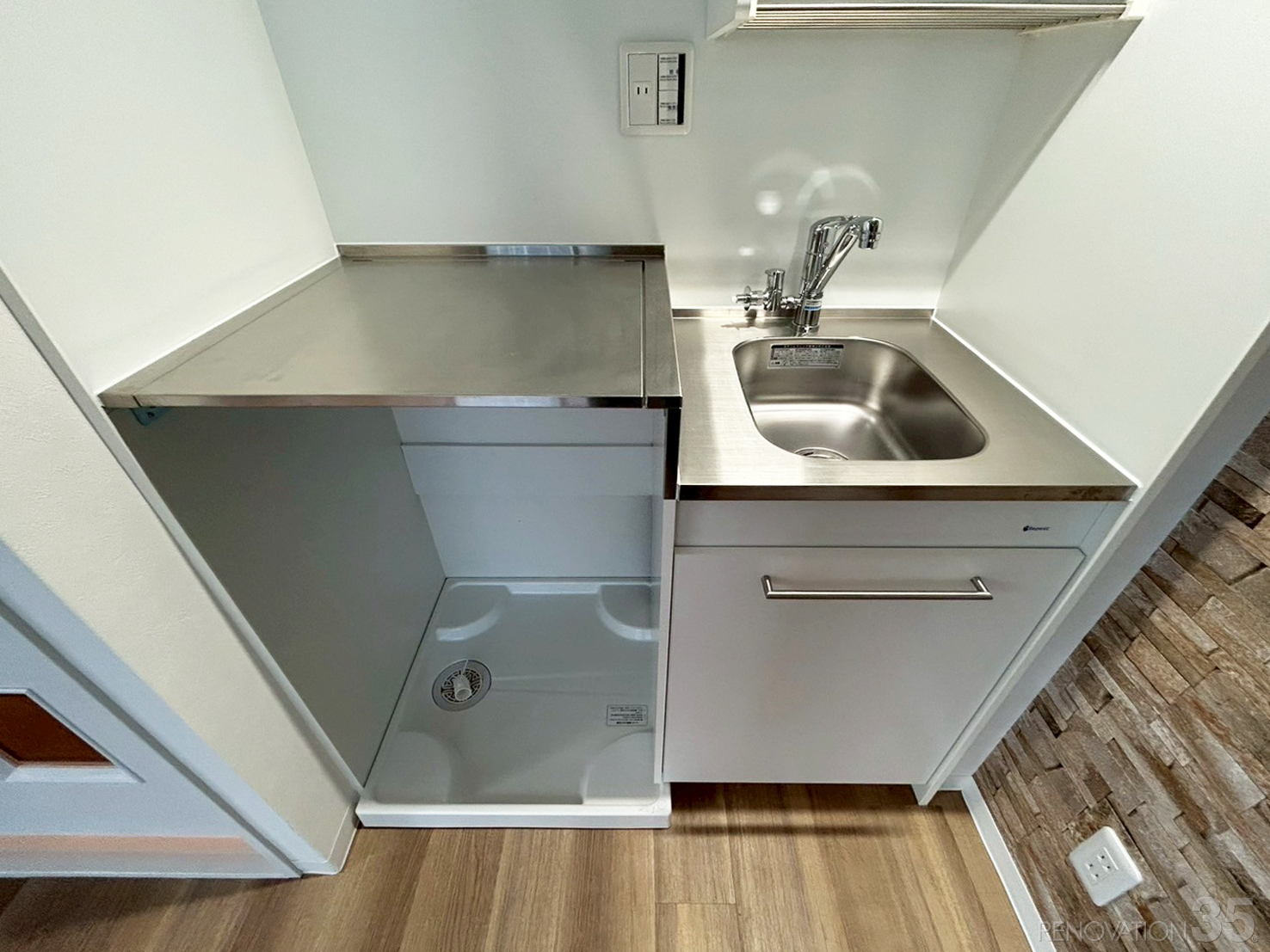 落ち着きのある上品な賃貸、1Rの空室対策リノベーション神奈川県茅ケ崎市、AFTER4