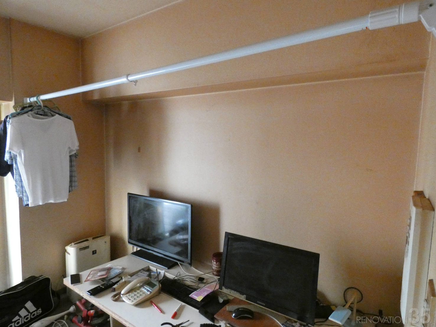 爽やかな空間、1Kの空室対策リフォーム神奈川県横浜市、BEFORE3