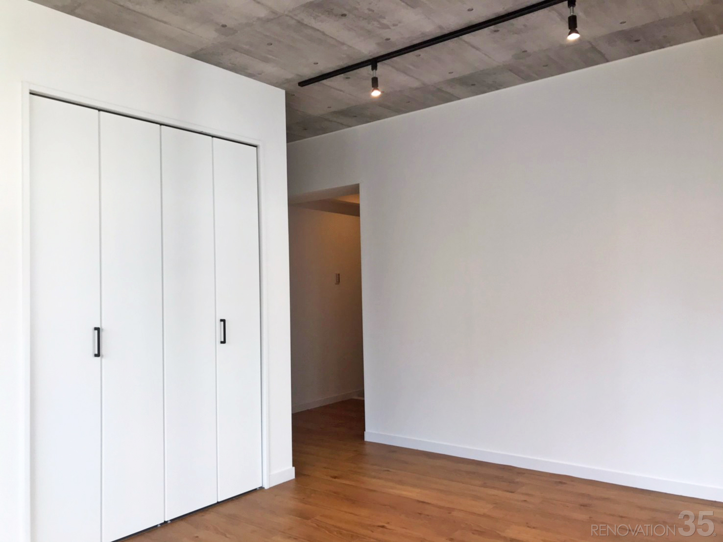 ヴィンテージモダンスタイル、1Rの空室対策リノベーション東京都千代田区、AFTER2