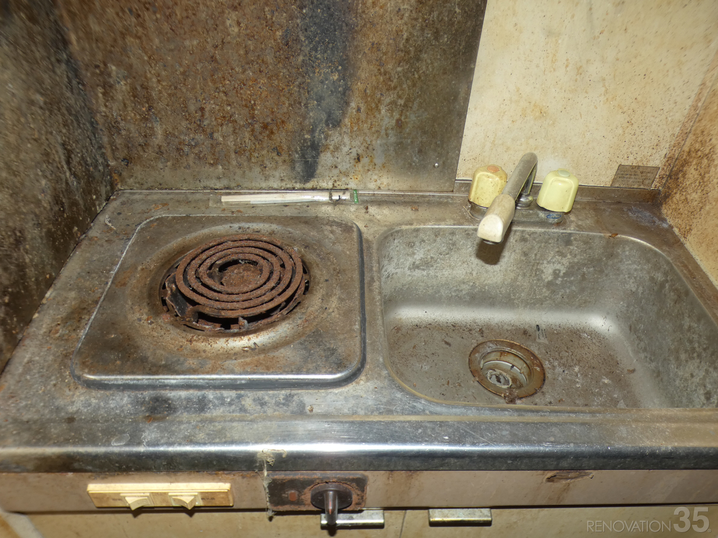 清潔感のある爽やか空間、1Rの空室対策リフォーム神奈川県横浜市、BEFORE4