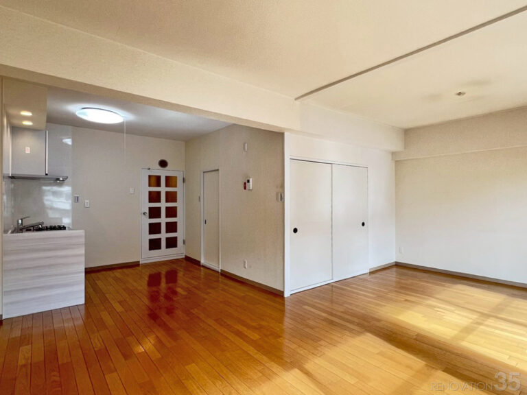 リノベーション施工事例、東京都東大和市の2LDK施工後