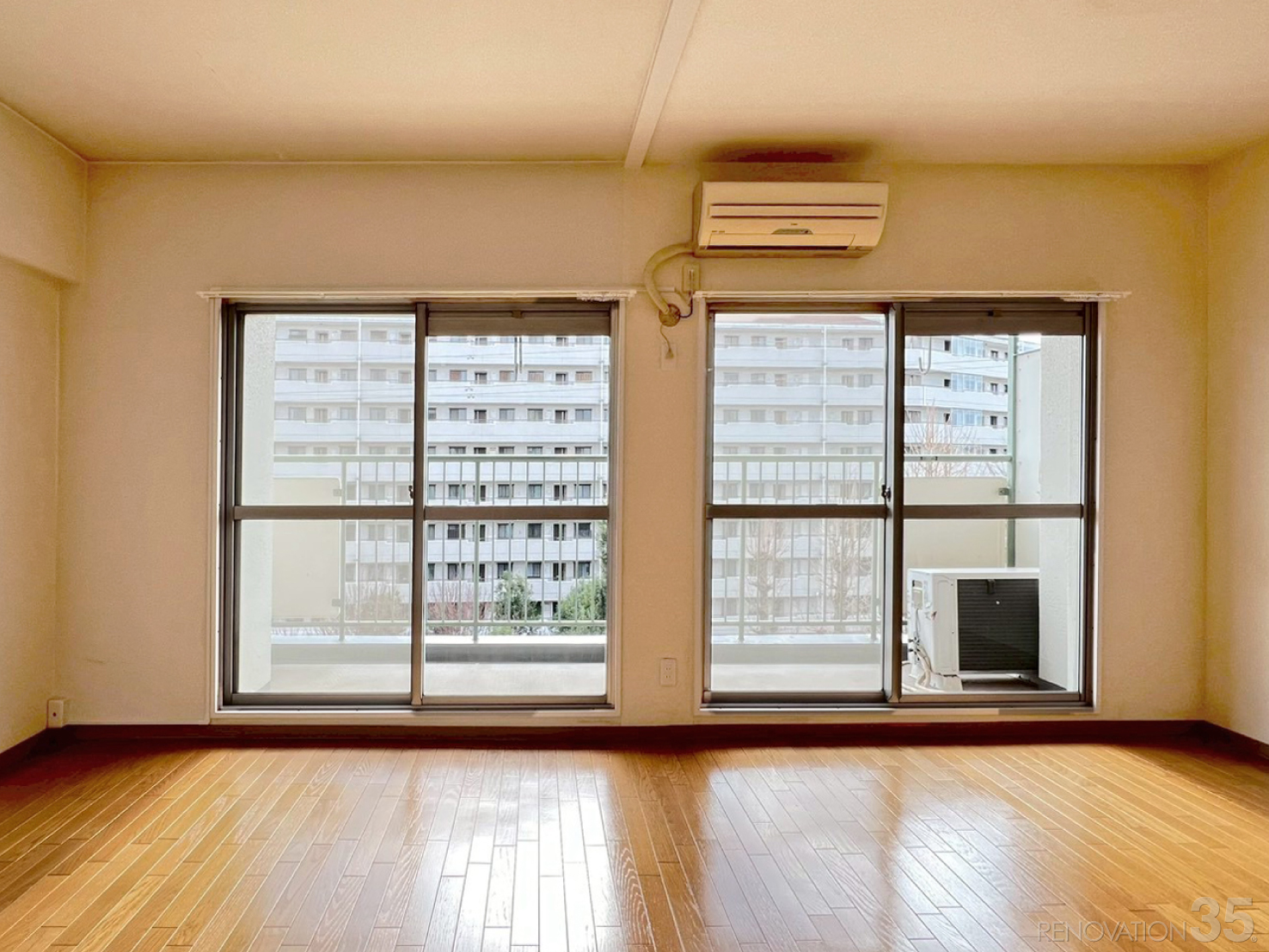 清潔感のあるファミリータイプ、2LDKの空室対策リノベーション東京都東大和市、AFTER2