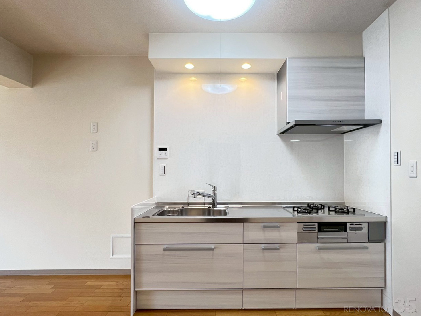 清潔感のあるファミリータイプ、2LDKの空室対策リノベーション東京都東大和市、AFTER6