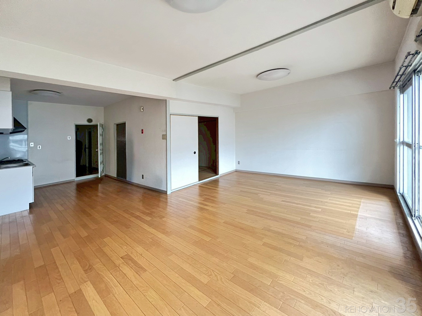 清潔感のあるファミリータイプ、2LDKの空室対策リフォーム東京都東大和市、BEFORE1