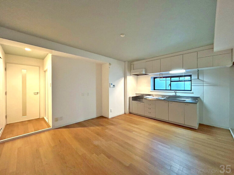 リノベーション施工事例、神奈川県大和市の3DK施工後