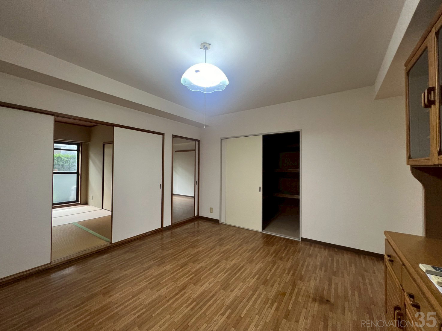 自然で爽やかなファミリー空間、3DKの空室対策リフォーム神奈川県大和市、BEFORE3