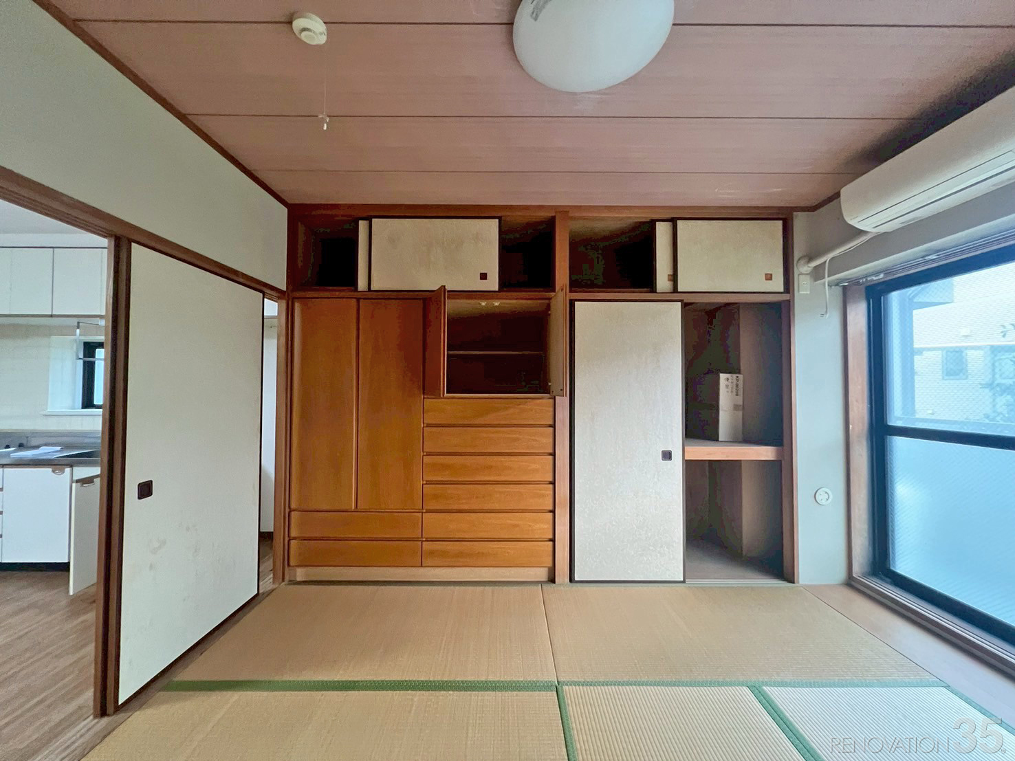 自然で爽やかなファミリー空間、3DKの空室対策リフォーム神奈川県大和市、BEFORE4