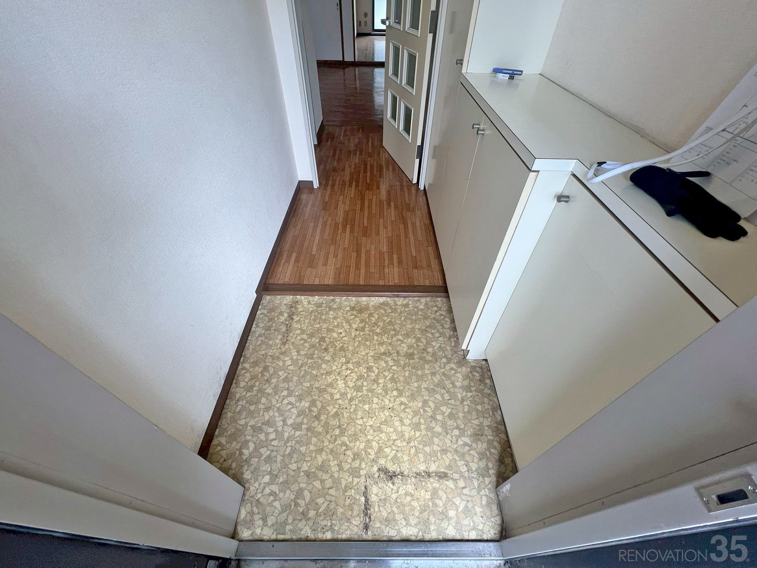 自然で爽やかなファミリー空間、3DKの空室対策リフォーム神奈川県大和市、BEFORE6