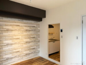 リノベーション施工事例、東京都目黒区の1R施工後