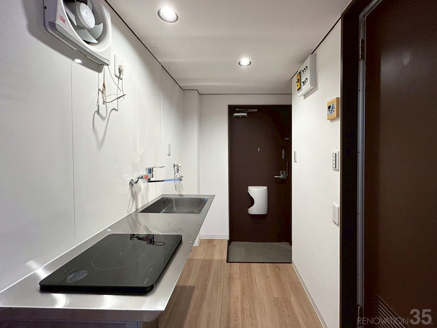 ヴィンテージと開放感が融合した賃貸、1Rの空室対策リノベーション東京都立川市、AFTER5