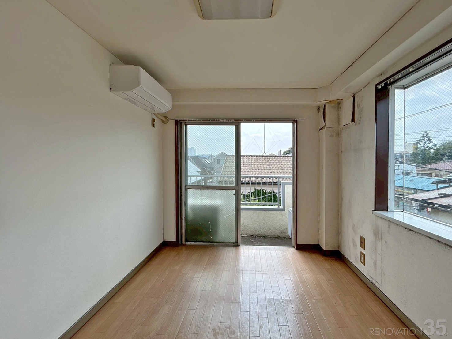 ヴィンテージと開放感が融合した賃貸、1Rの空室対策リフォーム東京都立川市、BEFORE2