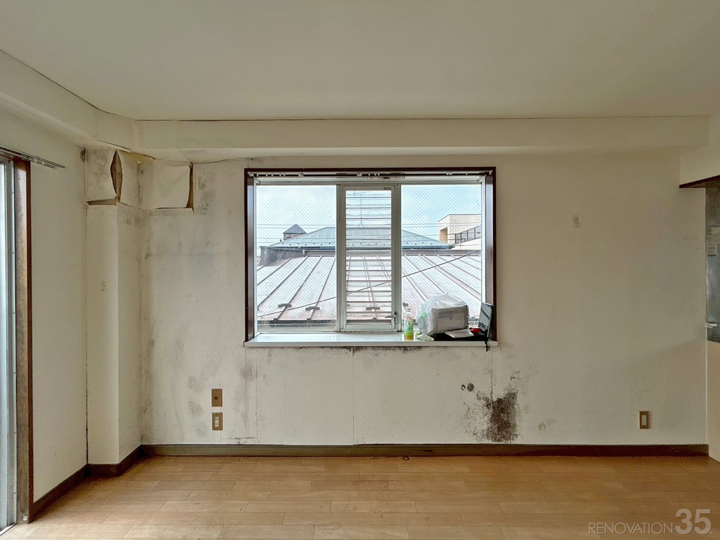 ヴィンテージと開放感が融合した賃貸、1Rの空室対策リフォーム東京都立川市、BEFORE3