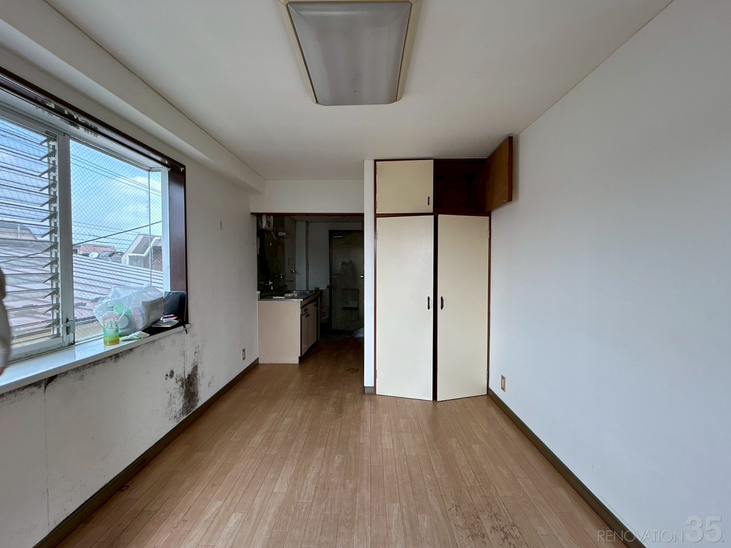 ヴィンテージと開放感が融合した賃貸、1Rの空室対策リフォーム東京都立川市、BEFORE4