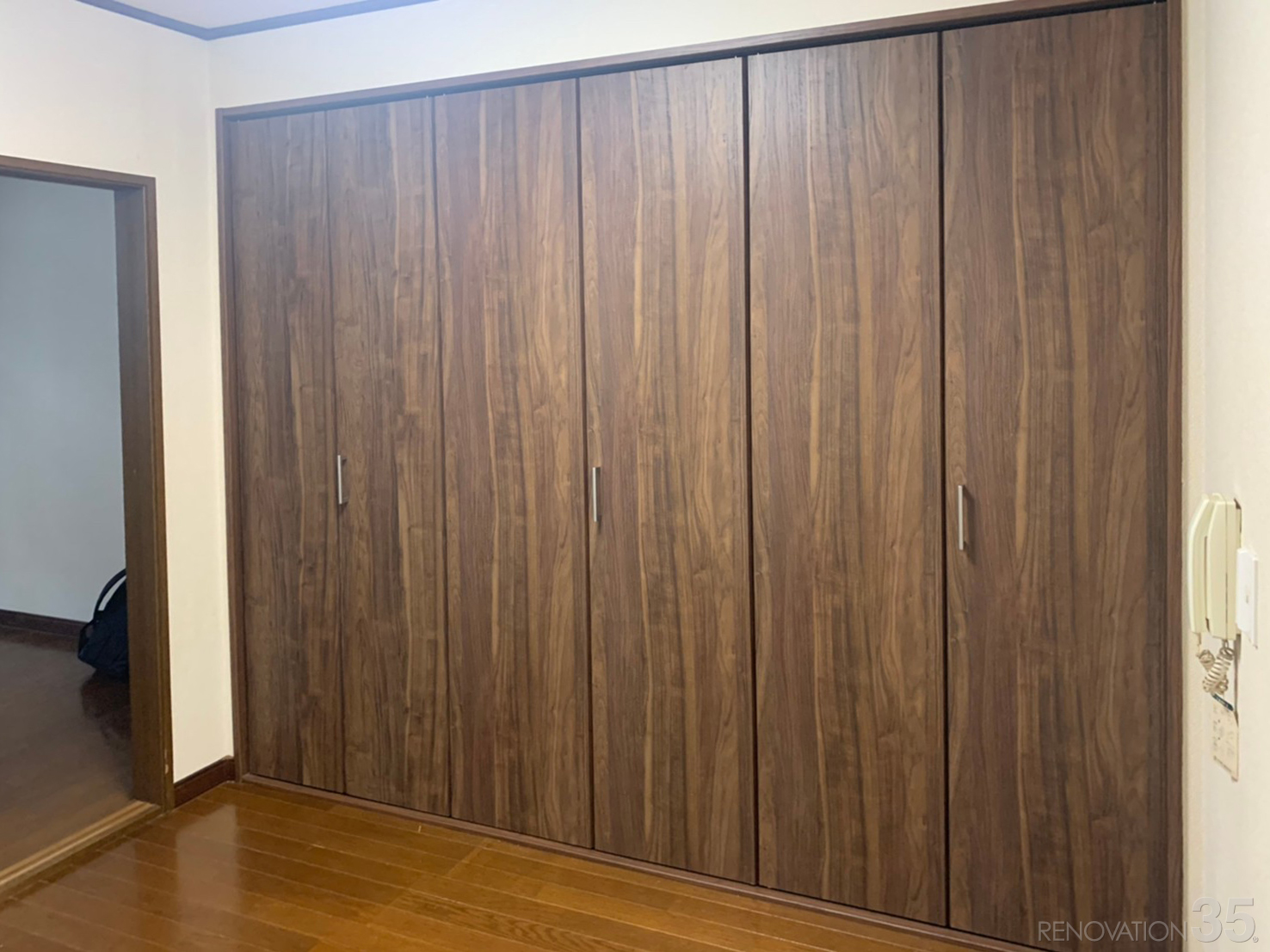 白基調の清潔空間、1DKの空室対策リフォーム東京都世田谷区、BEFORE4