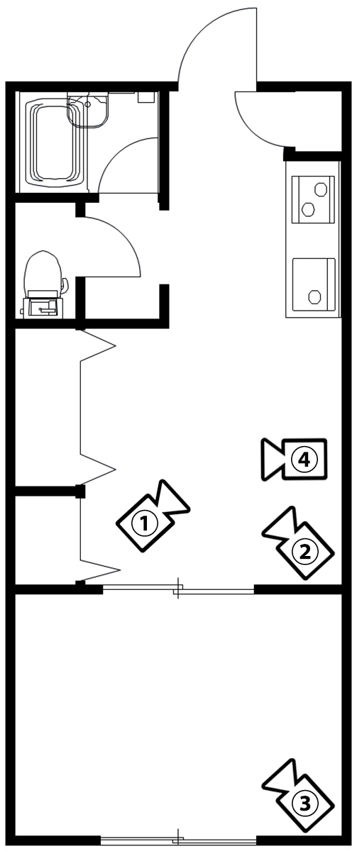 東京都世田谷区1DK28.7㎡の図面写真
