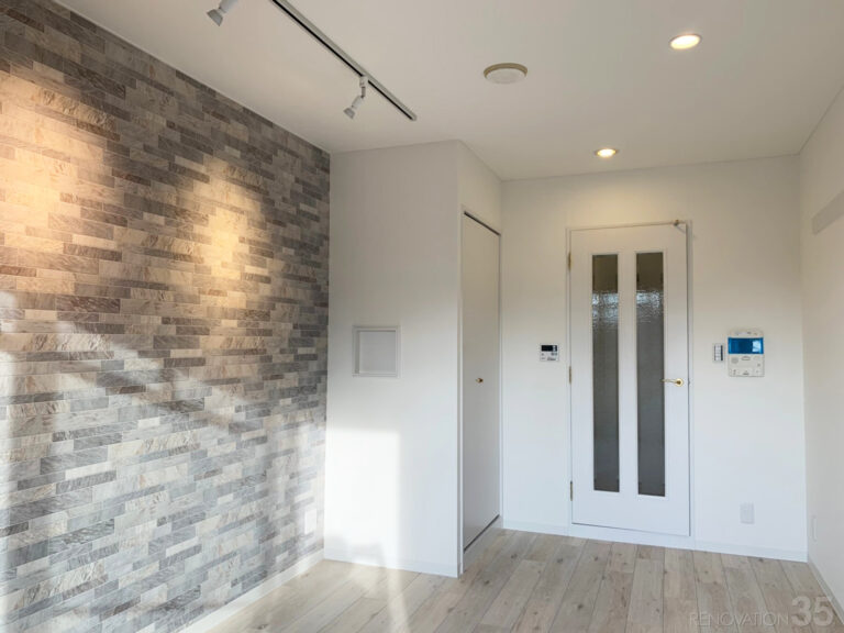 リノベーション施工事例、東京都墨田区の1K施工後