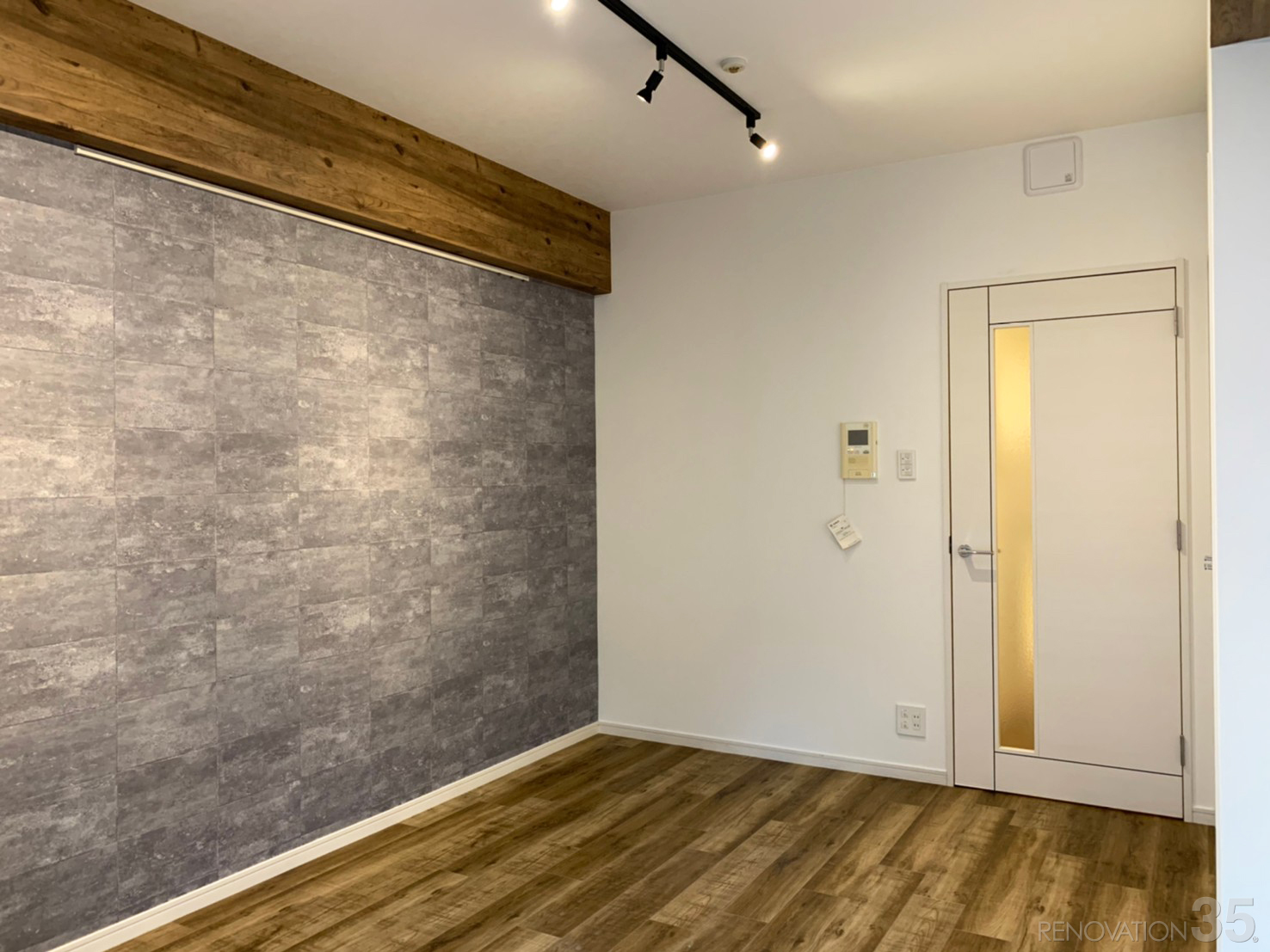 都心で暮らす大人のモダン空間、1Kの空室対策リノベーション東京都港区、AFTER2